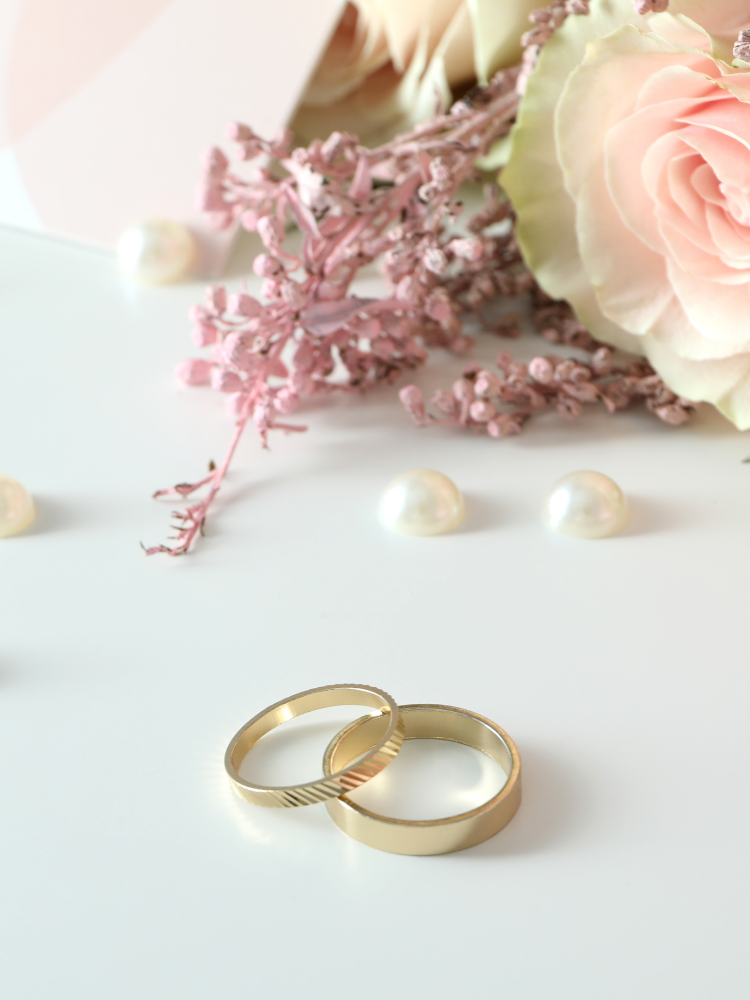 Casal celebrando bodas